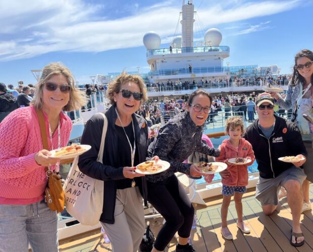 Princess Cruises World’s Largest Pizza Party