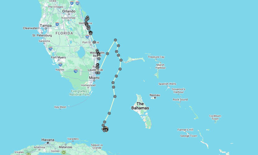 Turtle Tracking Map Sea turtle tracking and migration: Interview with Disney scientists