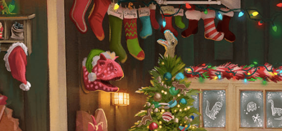 DinoLand holiday decorations