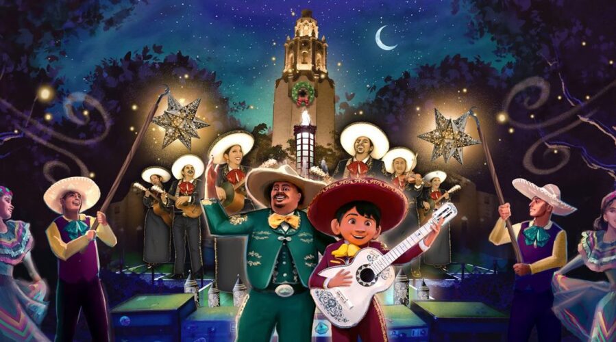 A Musical Christmas with Coco show, Disney California Adventure