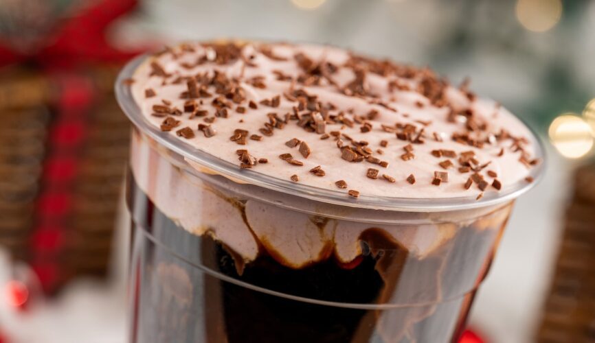 Cherry Cordial Cold Brew Coffee, Joffrey's, Mickey's Very Merry Christmas Party