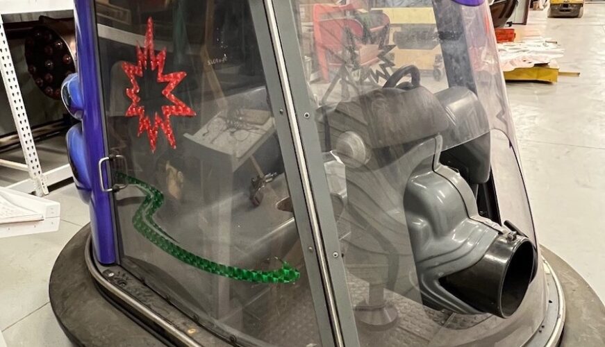 Buzz Lightyear Astro Blasters bumper car, DisneyQuest