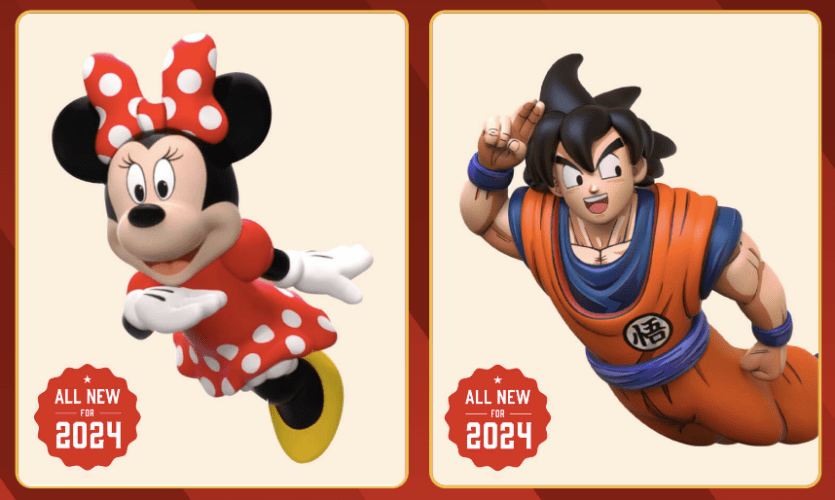 Minnie Mouse, Goku