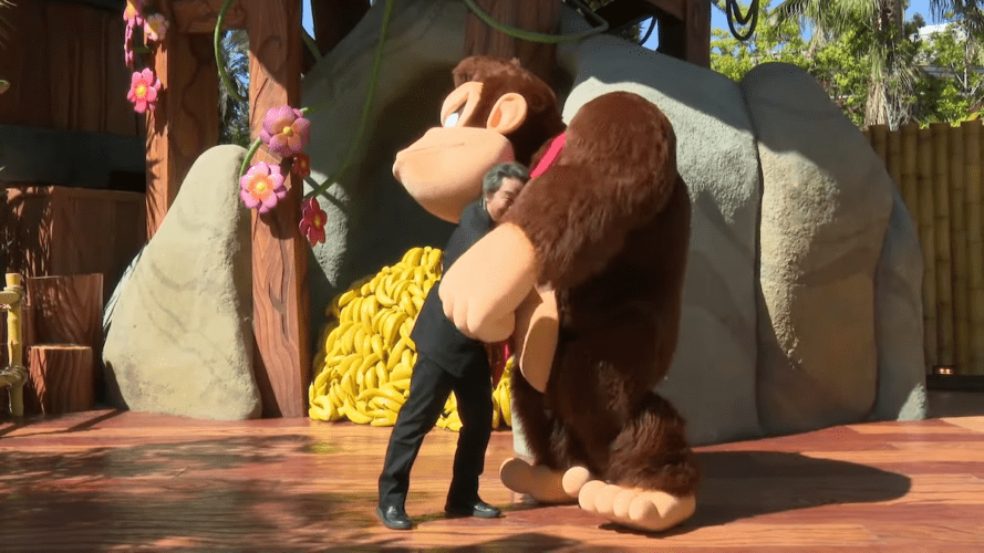 Donkey Kong Country at Universal Japan with Shigeru Miyamoto