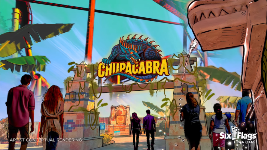 Chupacabra roller coaster, Six Flags Fiesta Texas