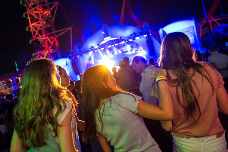 concert crowd