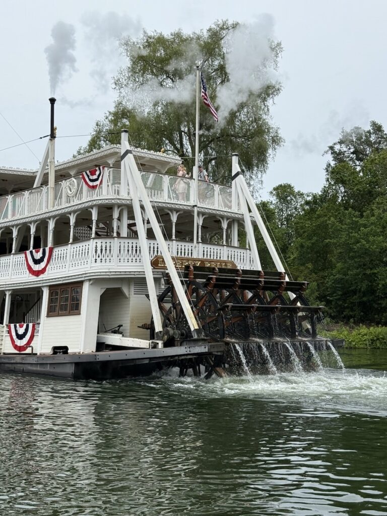 Liberty Square Riverboat 2025 at Magic Kingdom Photos, POV