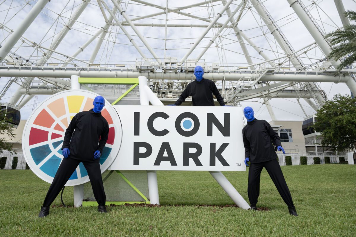Blue Man Group - Icon Park 2026 - Orlando - courtesy of Blue Man Group