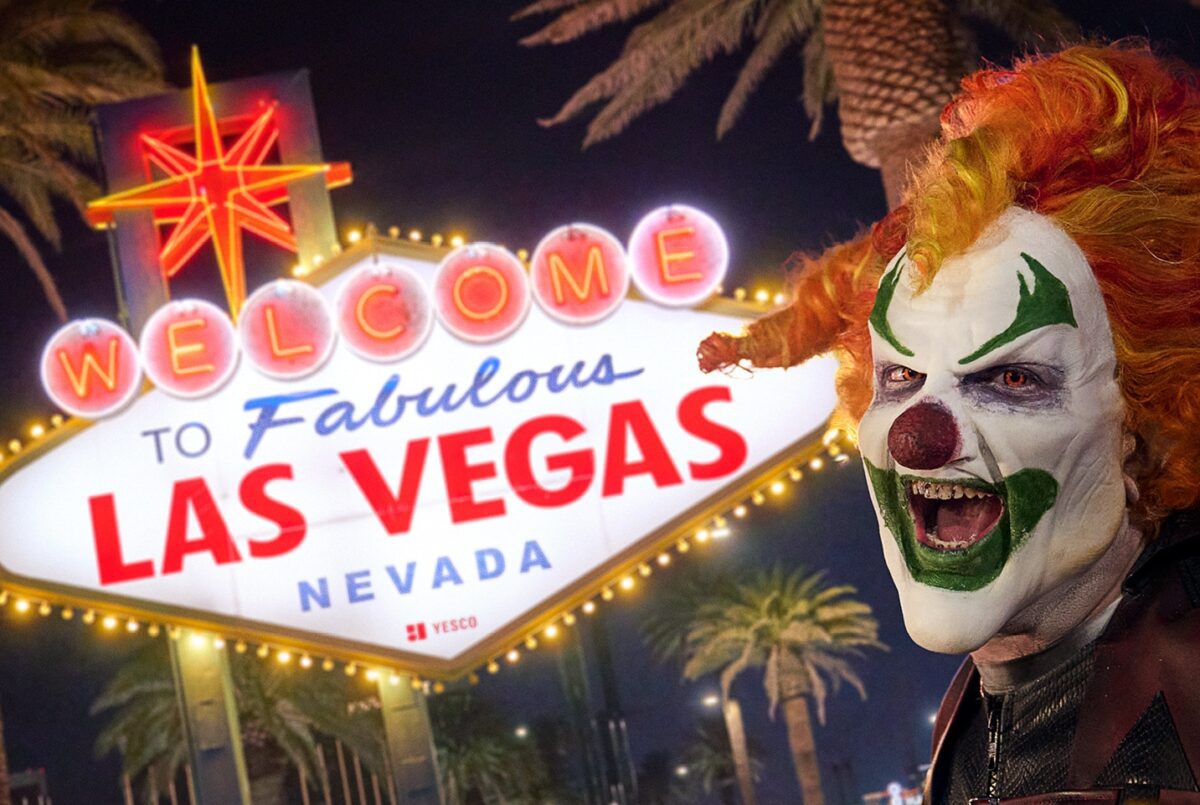 Jack the Clown, Las Vegas sign