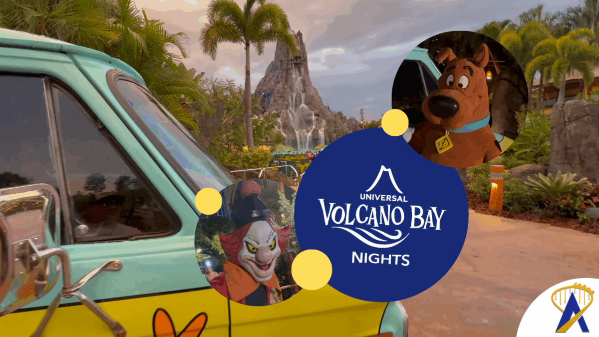 Volcano Bay Nights 2025, Scooby-Doo, Ghost Clown