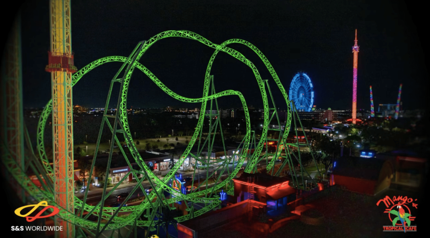 International Drive roller coaster