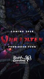 Busch Gardens 2026 roller coaster Verbolten: Forbidden Turn