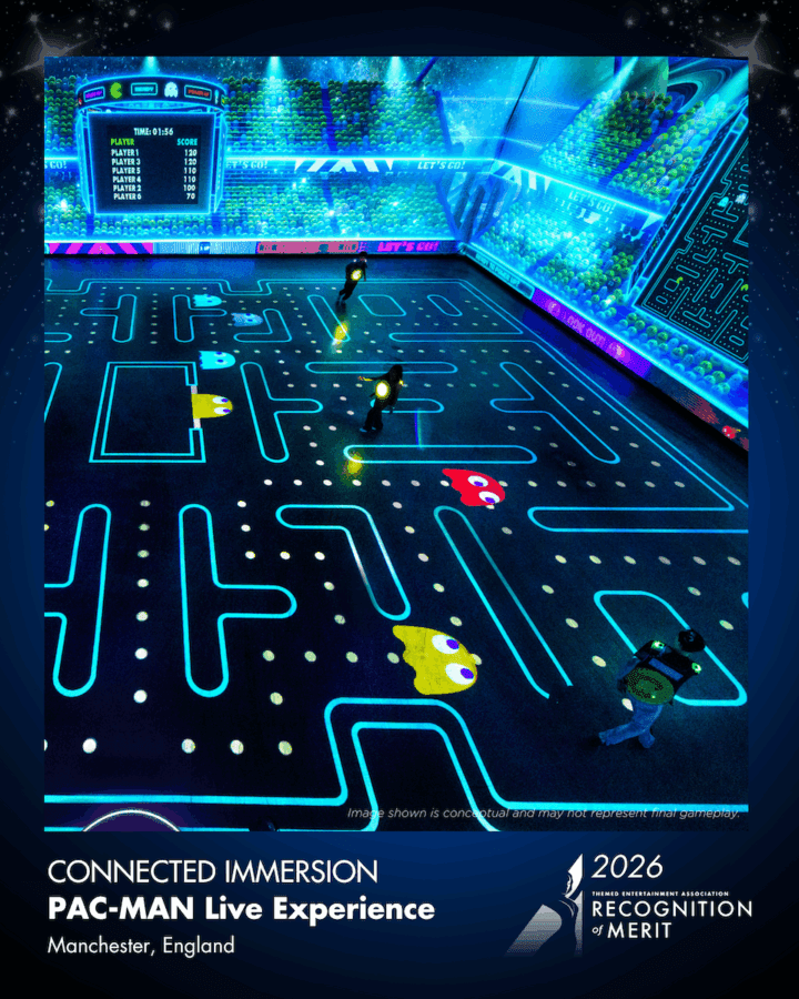 2026 Thea Awards Pack-Man Live Experience