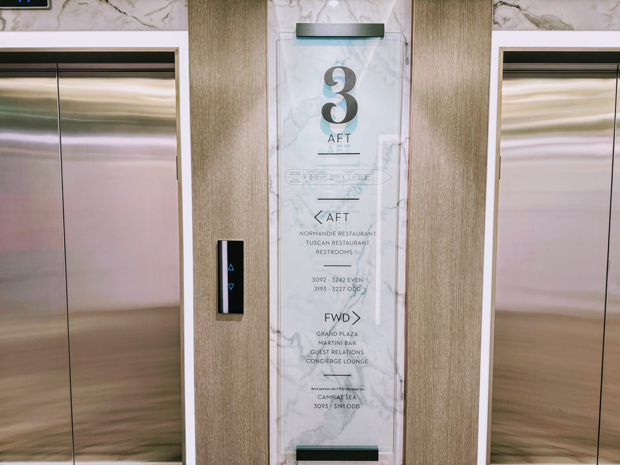 Celebrity Xcel Deck plan