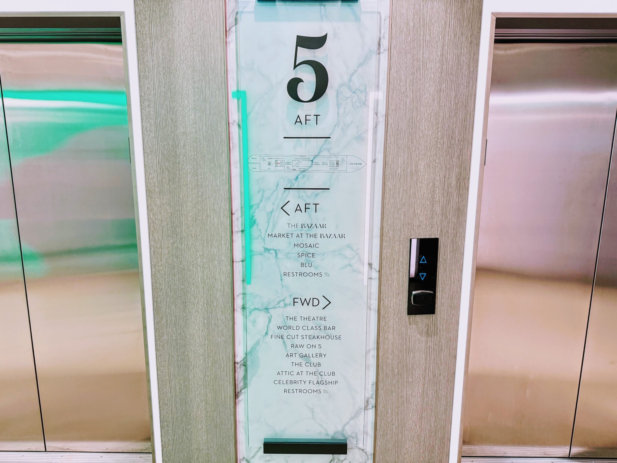 Celebrity Xcel deck plan