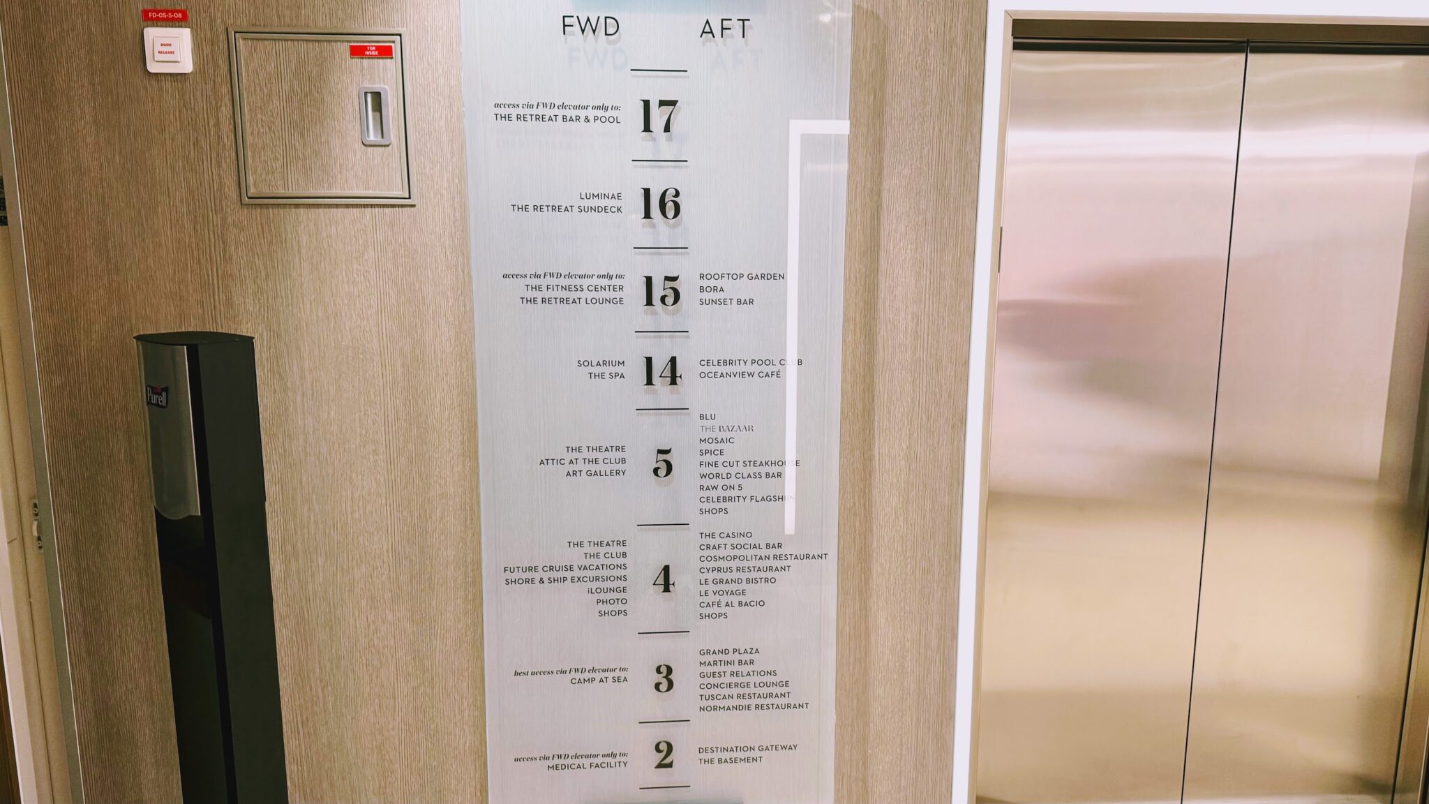Celebrity Xcel deck plan