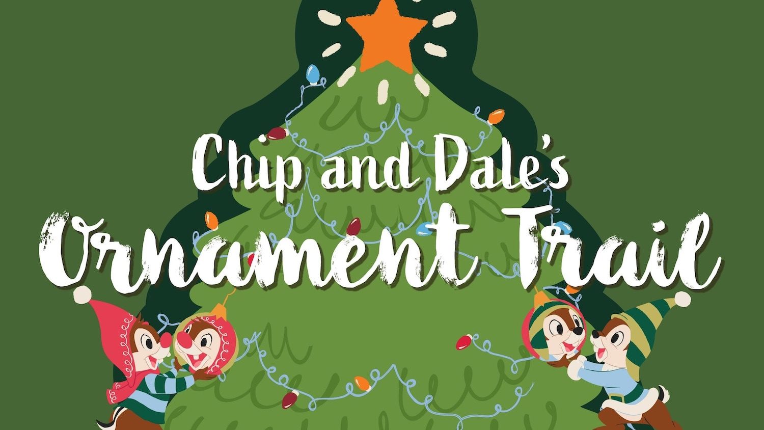 Chip and Dale's Ornament Trail
