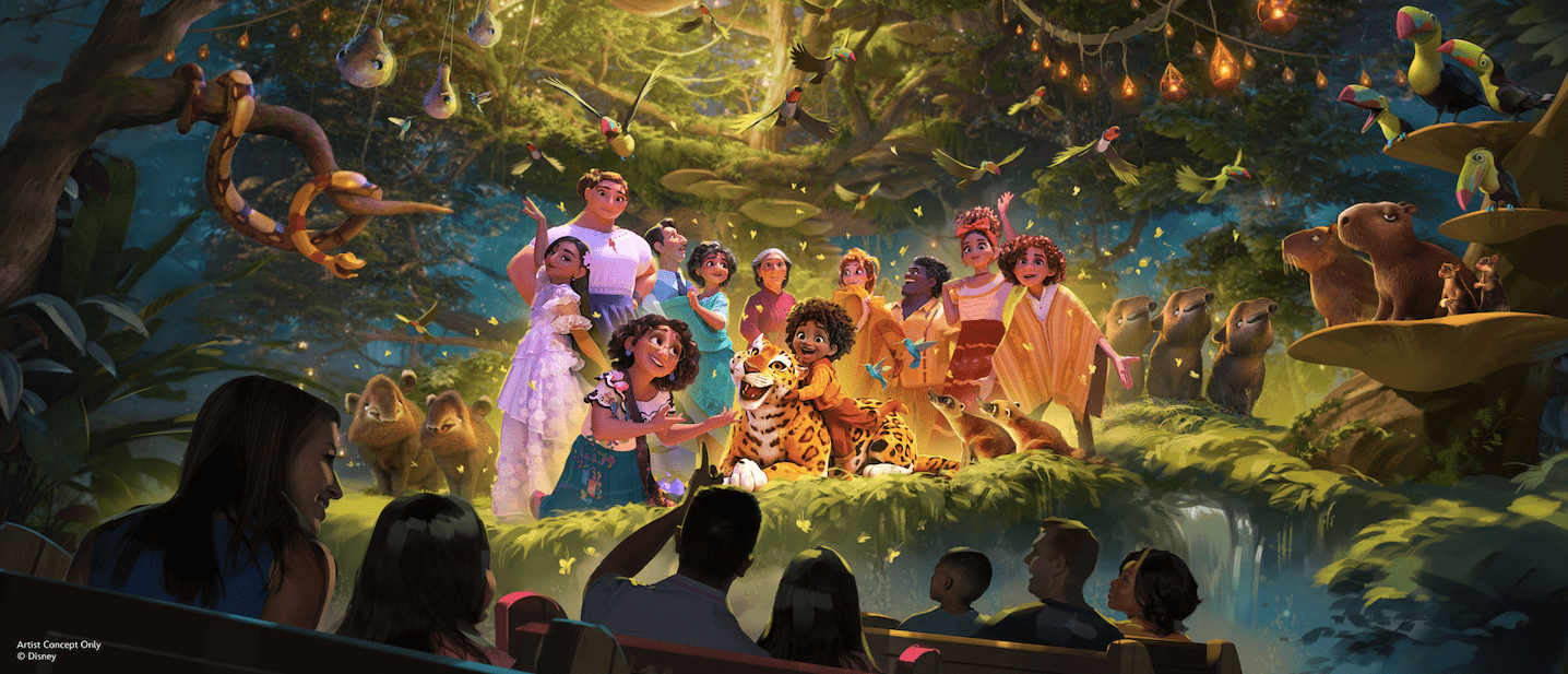 Encanto ride Animal Kingdom