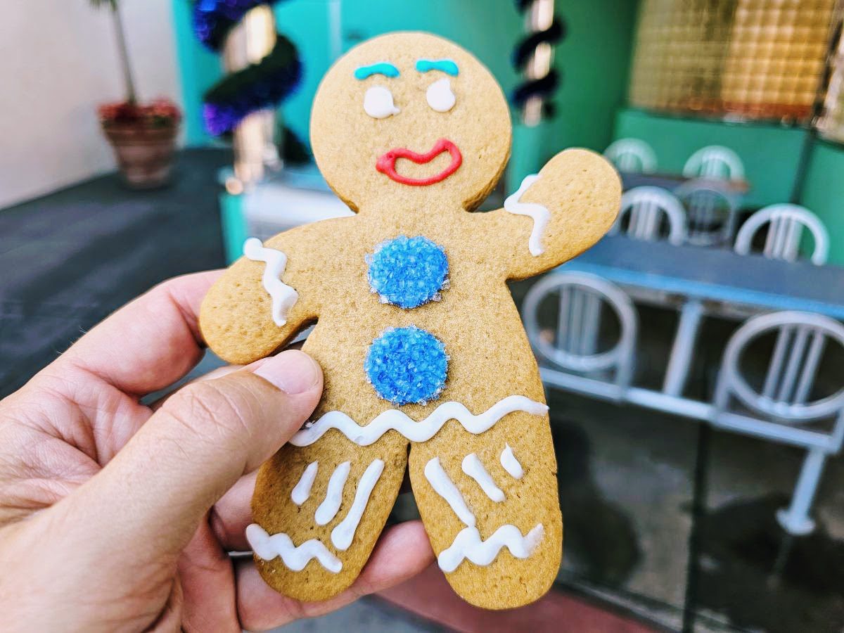 Gingy cookie, Universal orlando holiday food