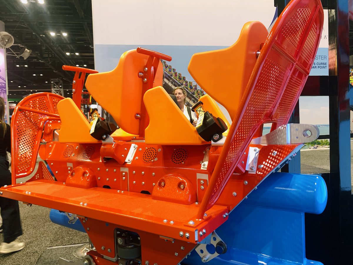 IAAPA Expo RailRyder Vehicle