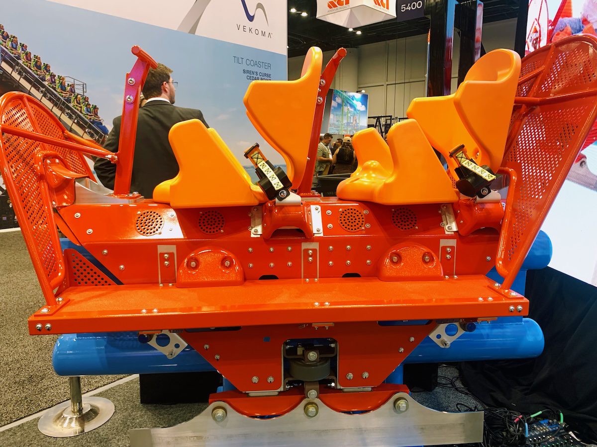 IAAPA Expo RailRyder Vehicle