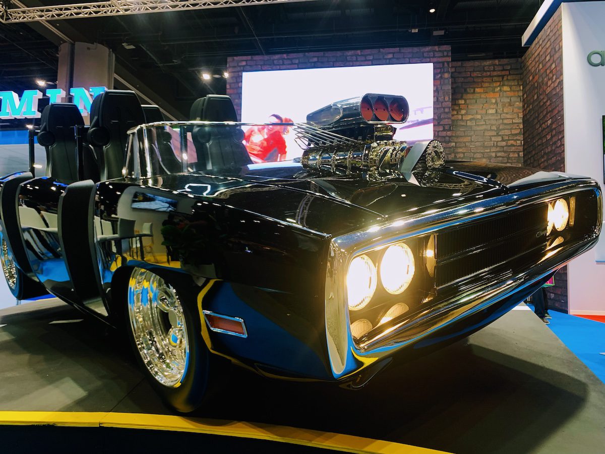 IAAPA Expo Hollywood Drift vehicle