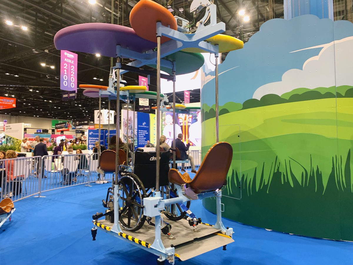 IAAPA Expo Wingz vehicle