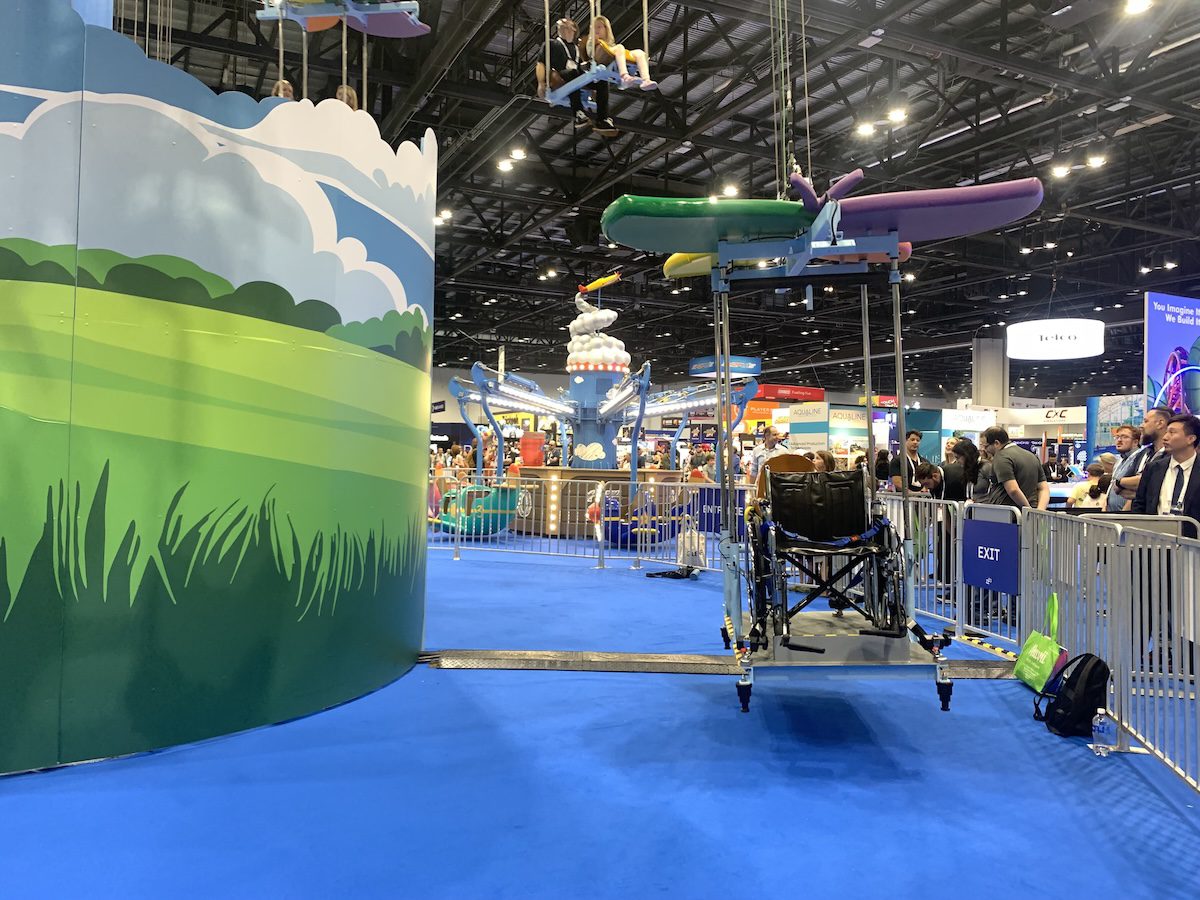 IAAPA Expo Wingz vehicle