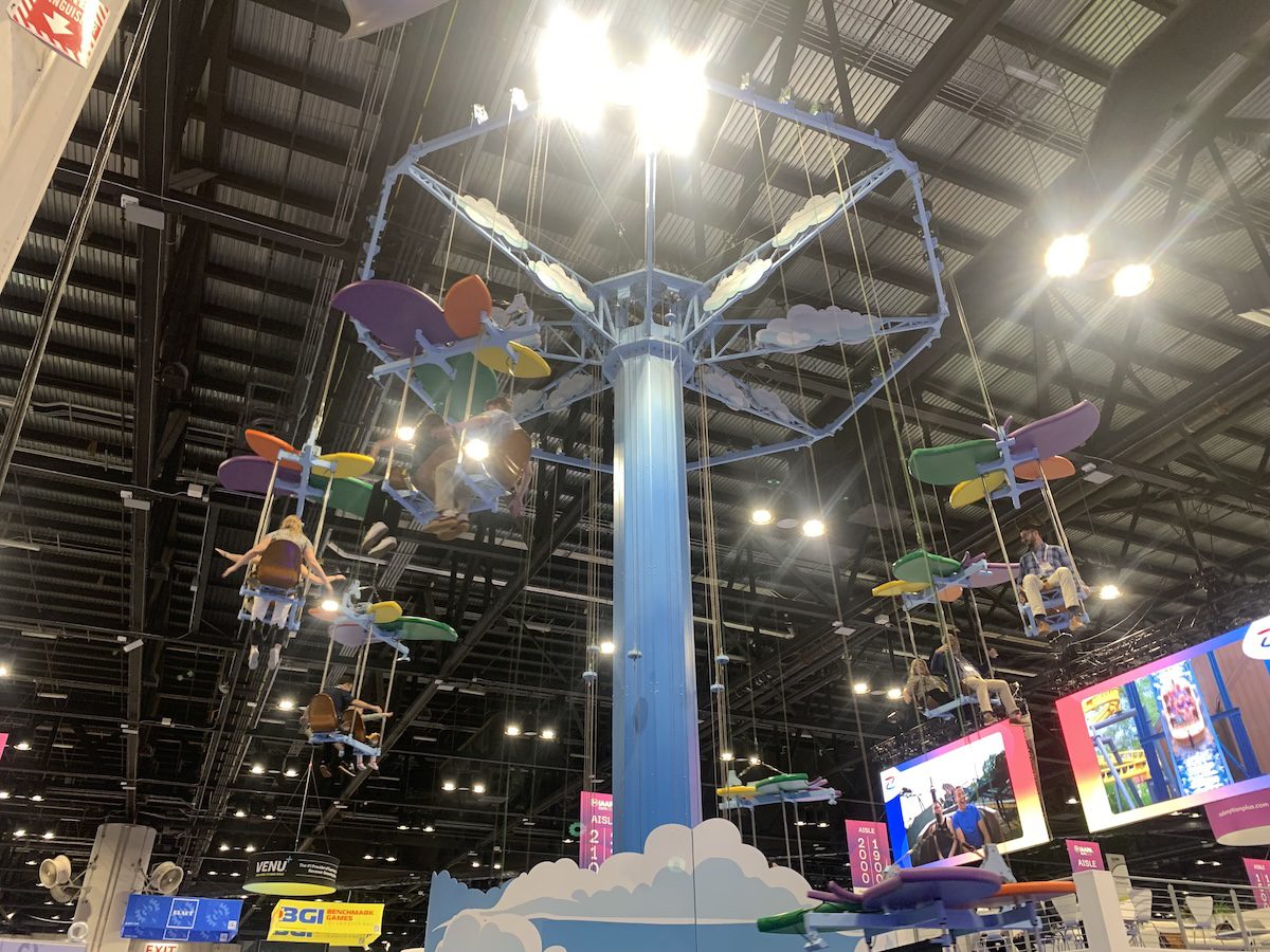 IAAPA Expo Wingz vehicle