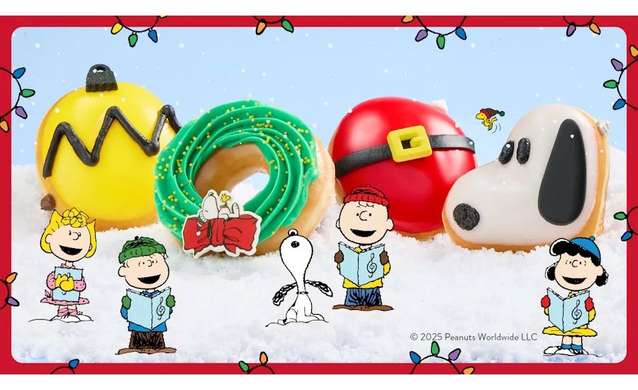 Krispy Kreme Peanuts Doughnuts