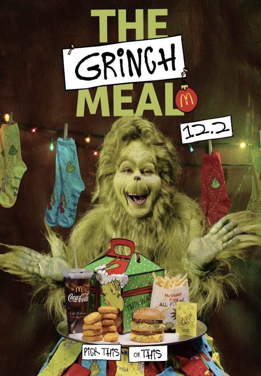 McDonald's Grinch Meal