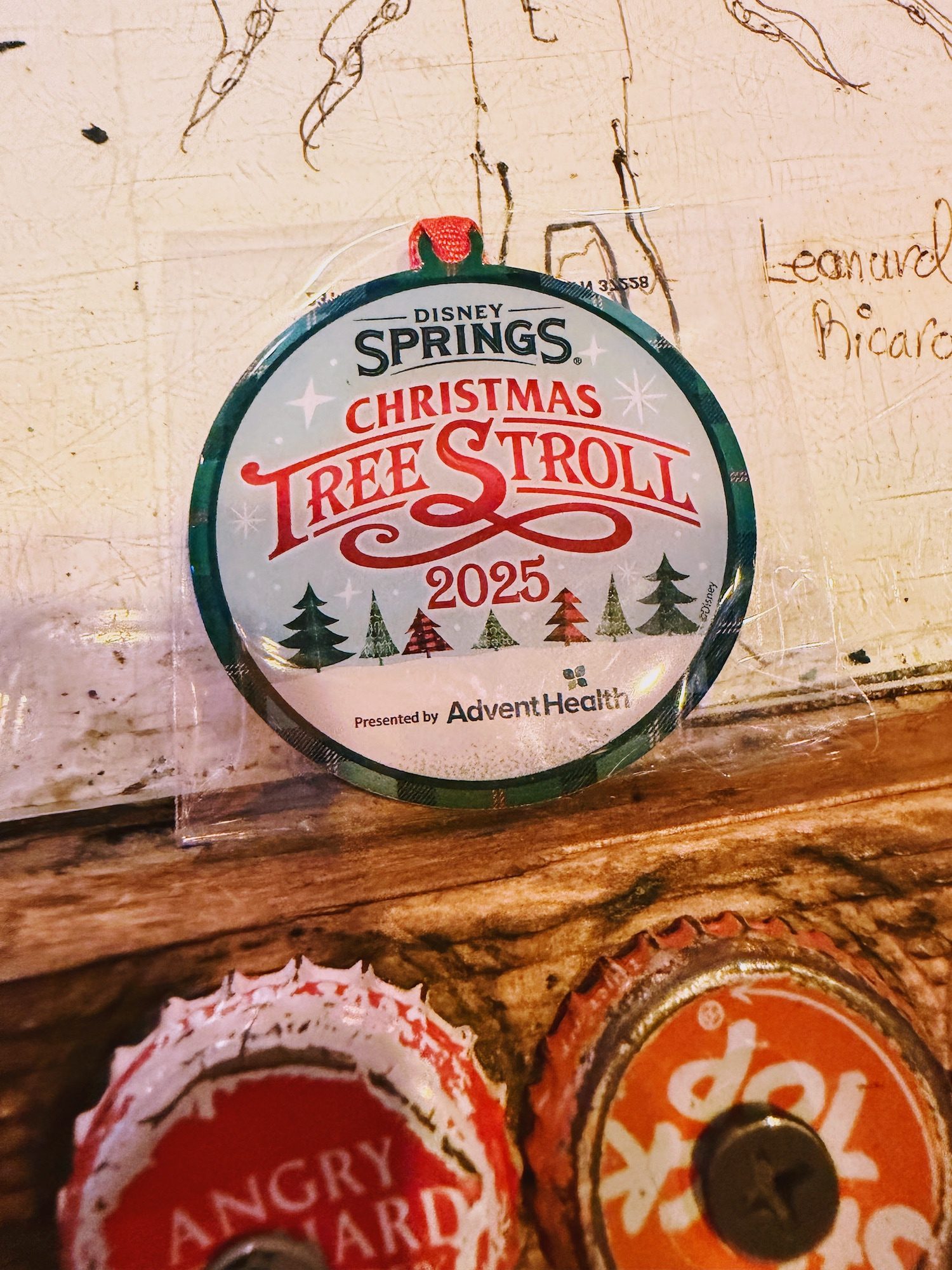Disney Springs Christmas Tree Stroll