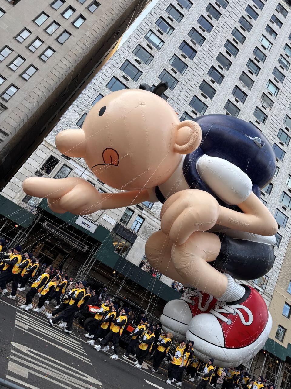 macy's thanksgiving parade diary of a wimpy kid