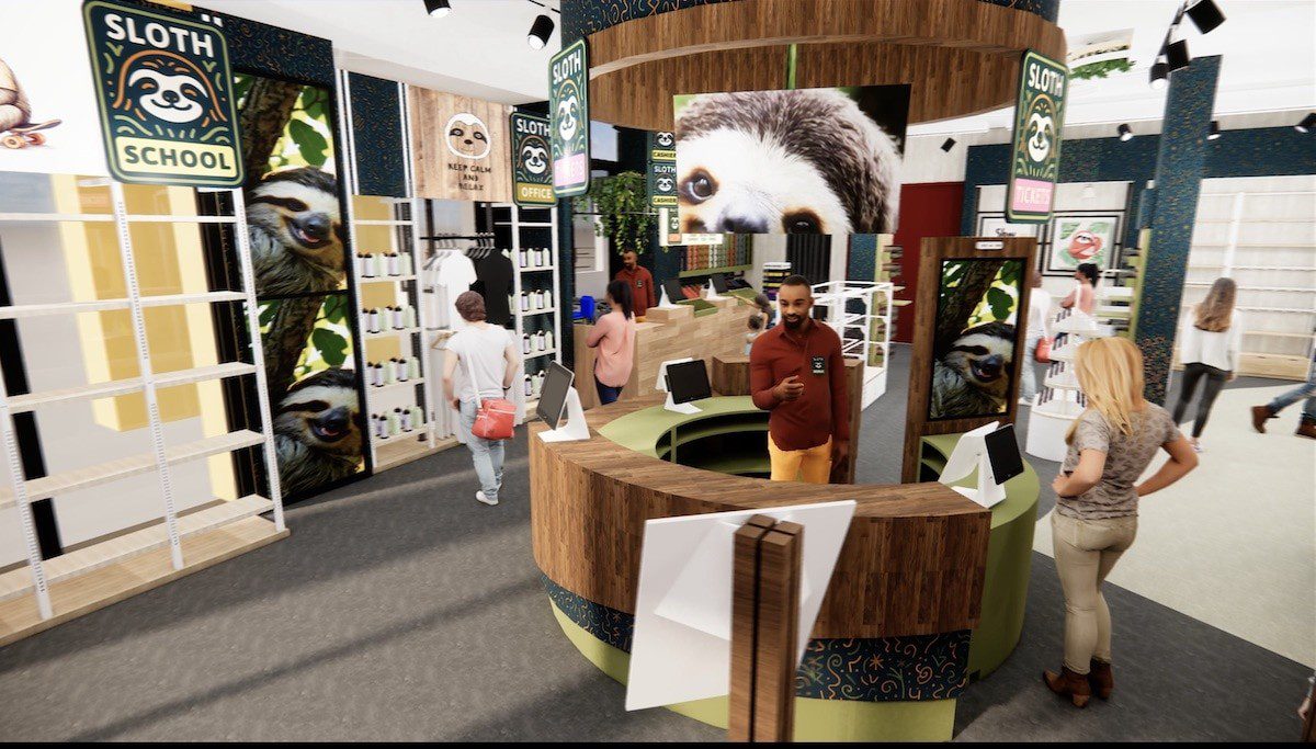 Sloth World opening in Orlando in 2026
