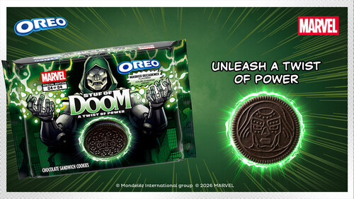 OREO brand and Marvel unveil MARVEL OREO Stuf of Doom Cookies