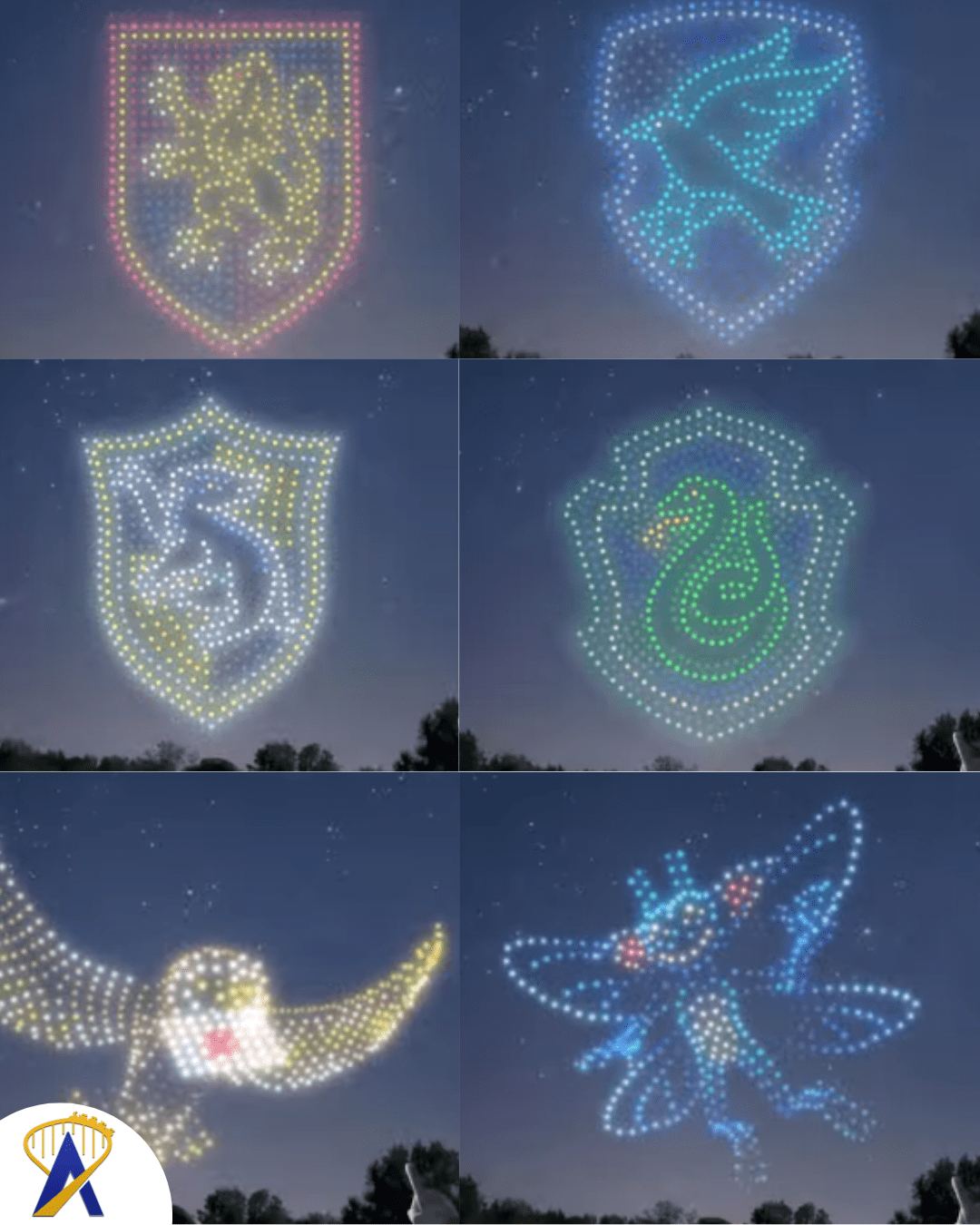 Harry Potter drone show