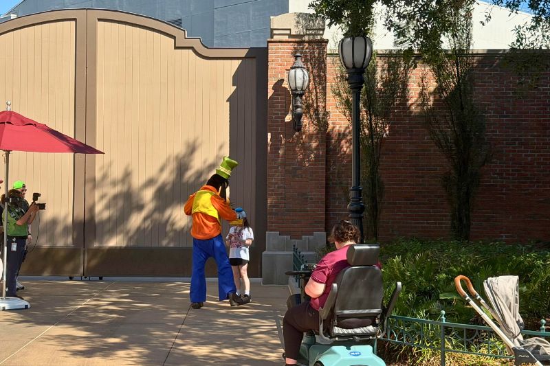 traditional Goofy on Grand Avenue at Disney's Hollywood Studios