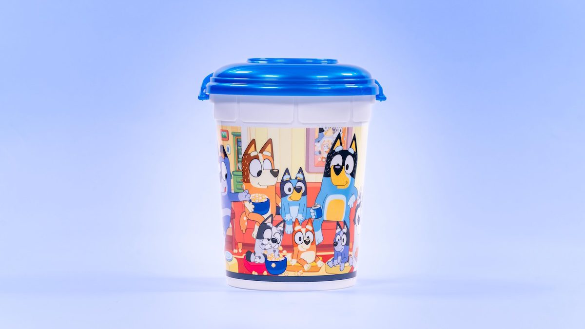 Bluey popcorn bucket
