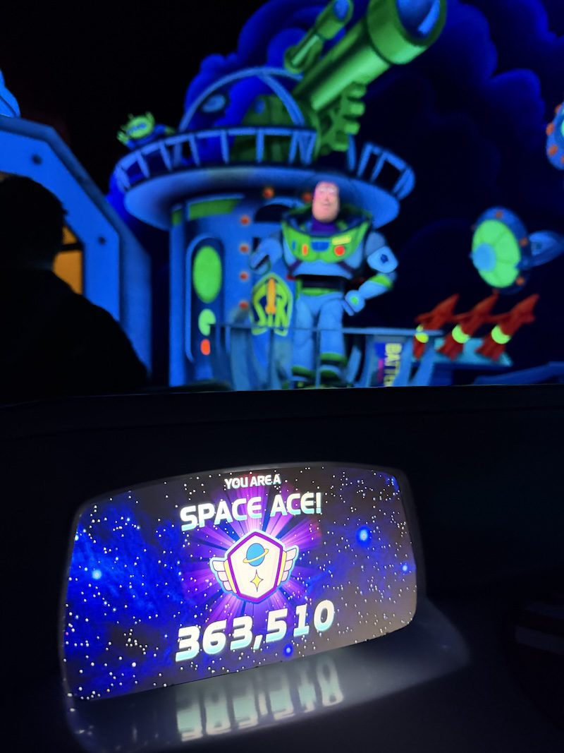 New screens that display rider's score