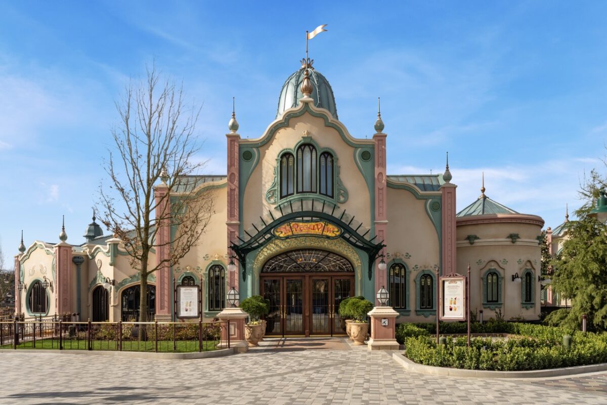 Outside the Regal View restaurant 