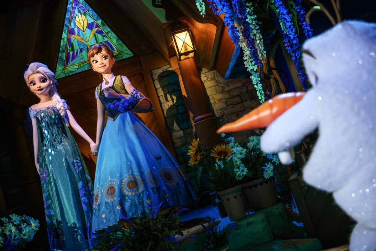 Frozen Ever After animatronics