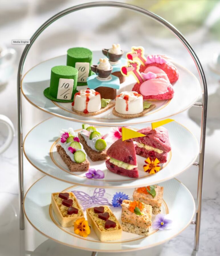 Foods at tea experience