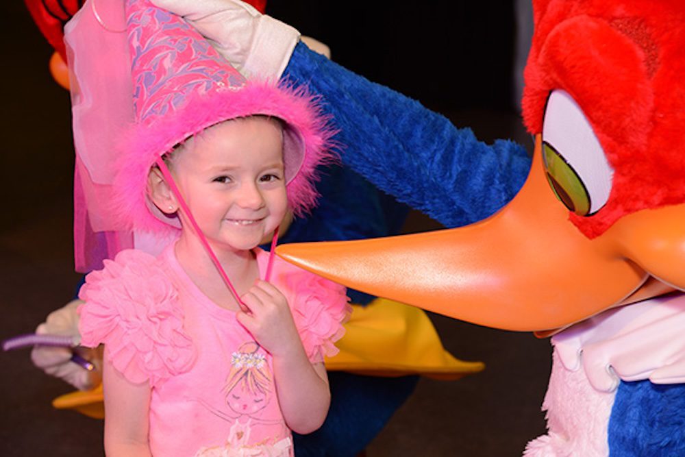 Give Kids The World Village character visit