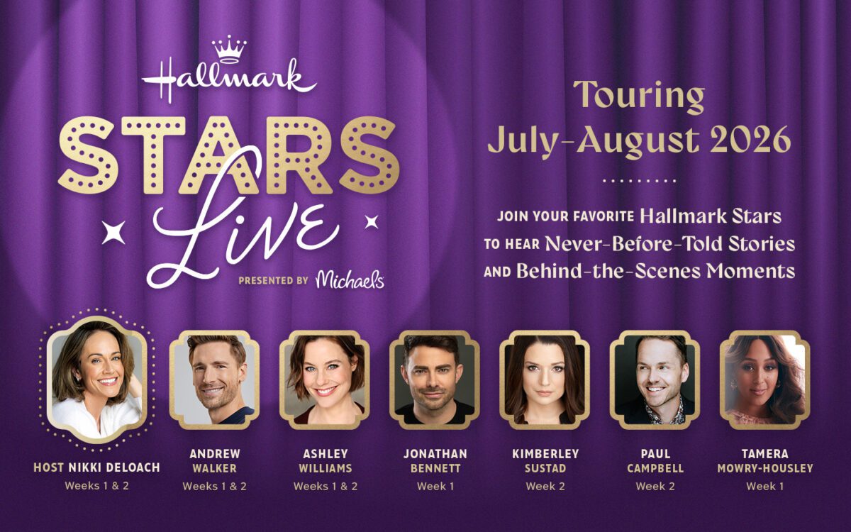 all the talent appearing on Hallmark Stars Tour