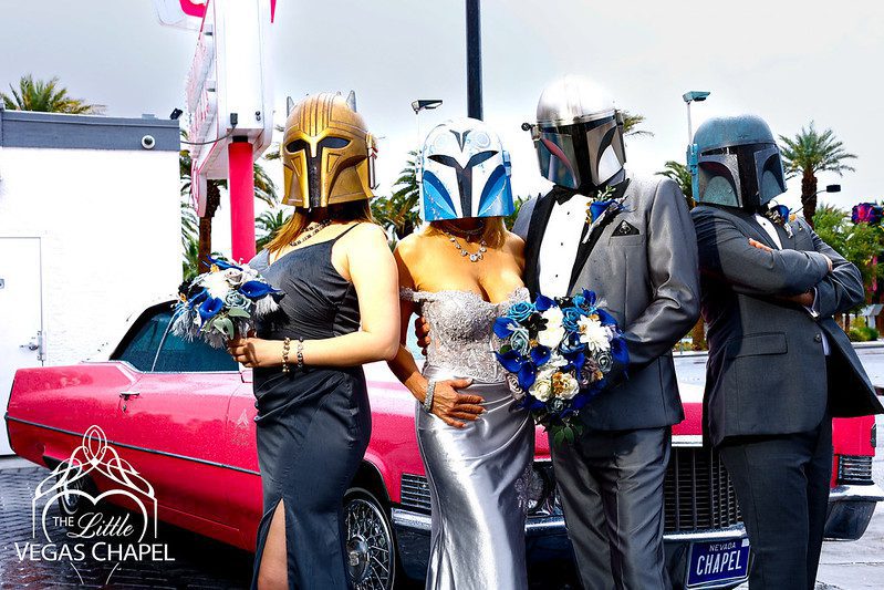 Little Vegas Chapel Yoda One for Me Wedding Package Mandalorian