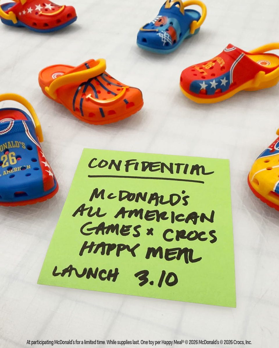 McDonald's All-American Games x Crocs Happy Meal
