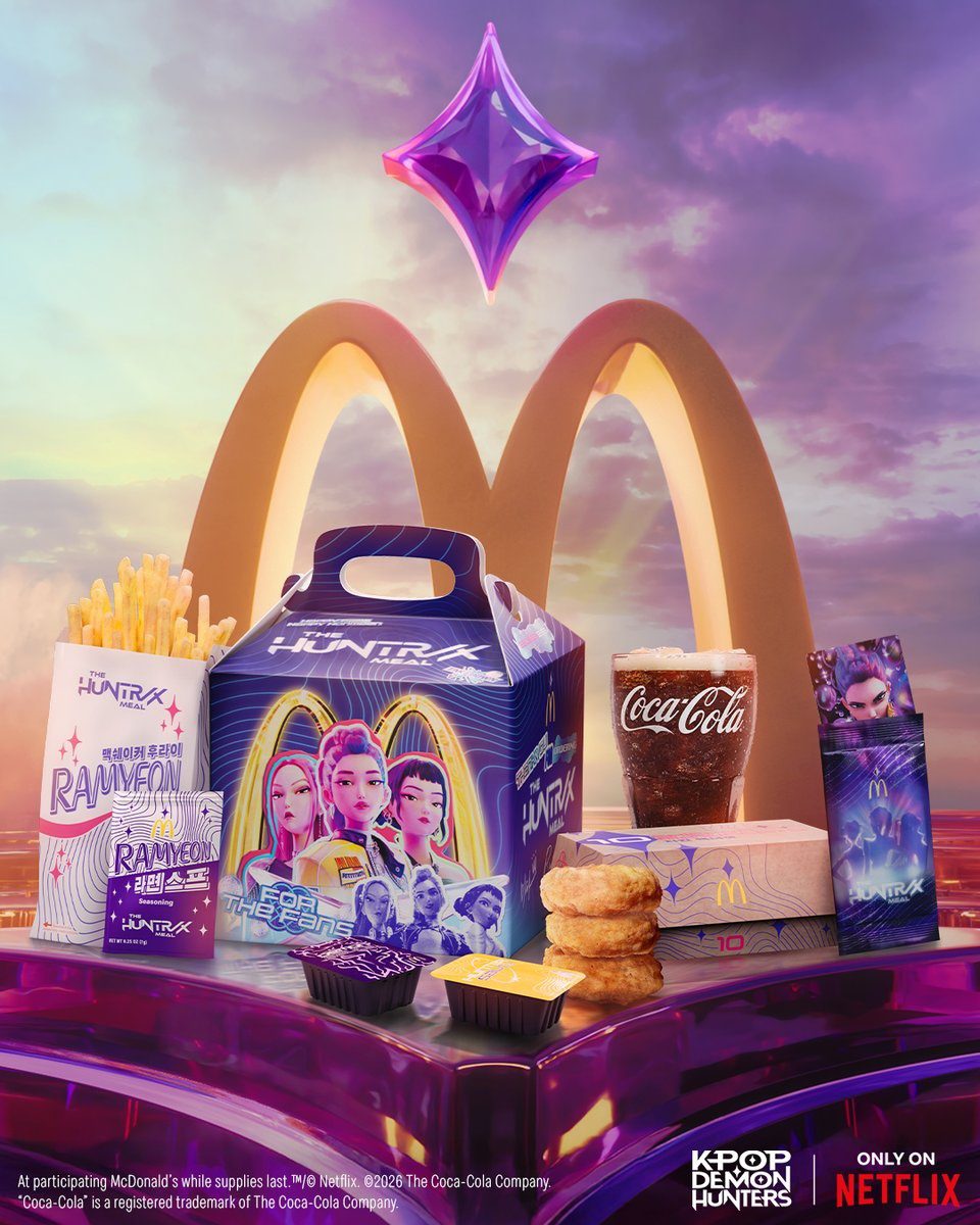 KPop Demon Hunters adult meals