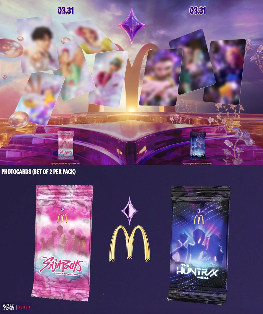 KPop Demon Hunters adult meals