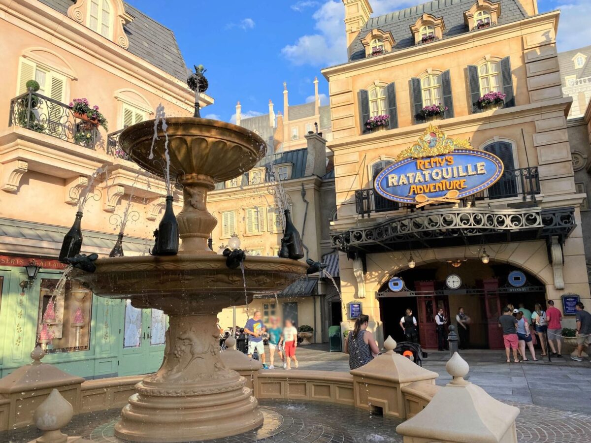 Remy's Ratatouille Adventure Ride Entrance - photo by Dani Meyering