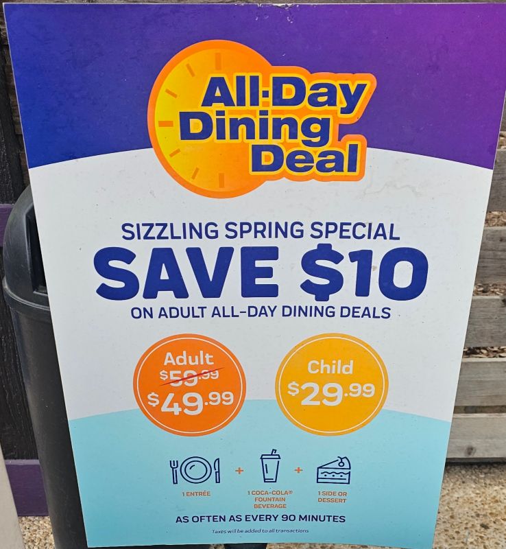SeaWorld San Antonio All-Day Dining
